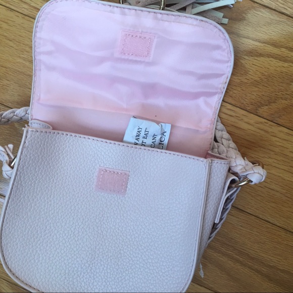 NWT Justice Blush Pink with gold Purse/Crossbody - Picture 4 of 5
